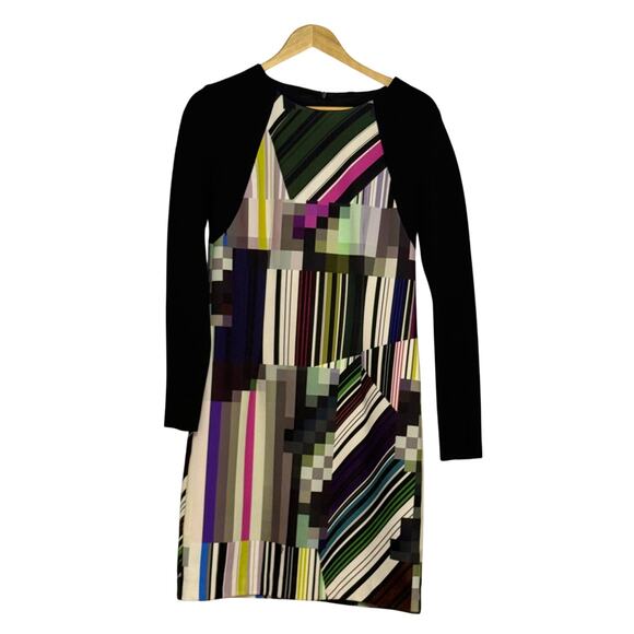 Trina Turk Madann pixielated print shift dress - Picture 1 of 4